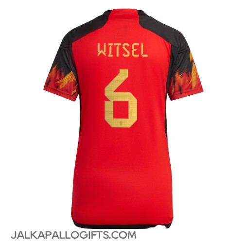 Belgia Axel Witsel #6 Kotipaita Naiset MM-kisat 2022 Lyhythihainen